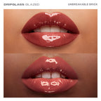MORPHE Dripglass Glazed High Shine Lip Gloss - Unbreakable Brick - Distacart
