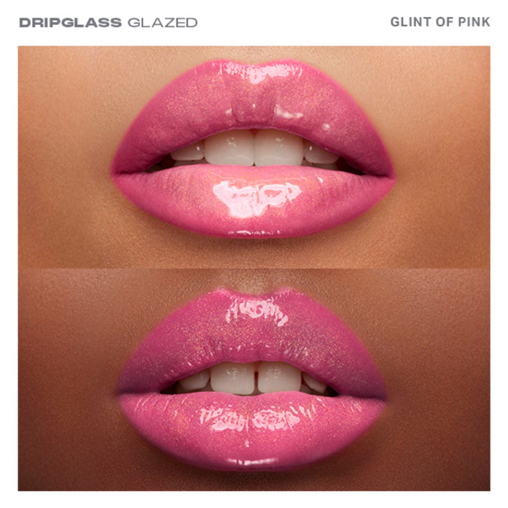MORPHE Dripglass Glazed High Shine Lip Gloss - Glint Of Pink - Distacart