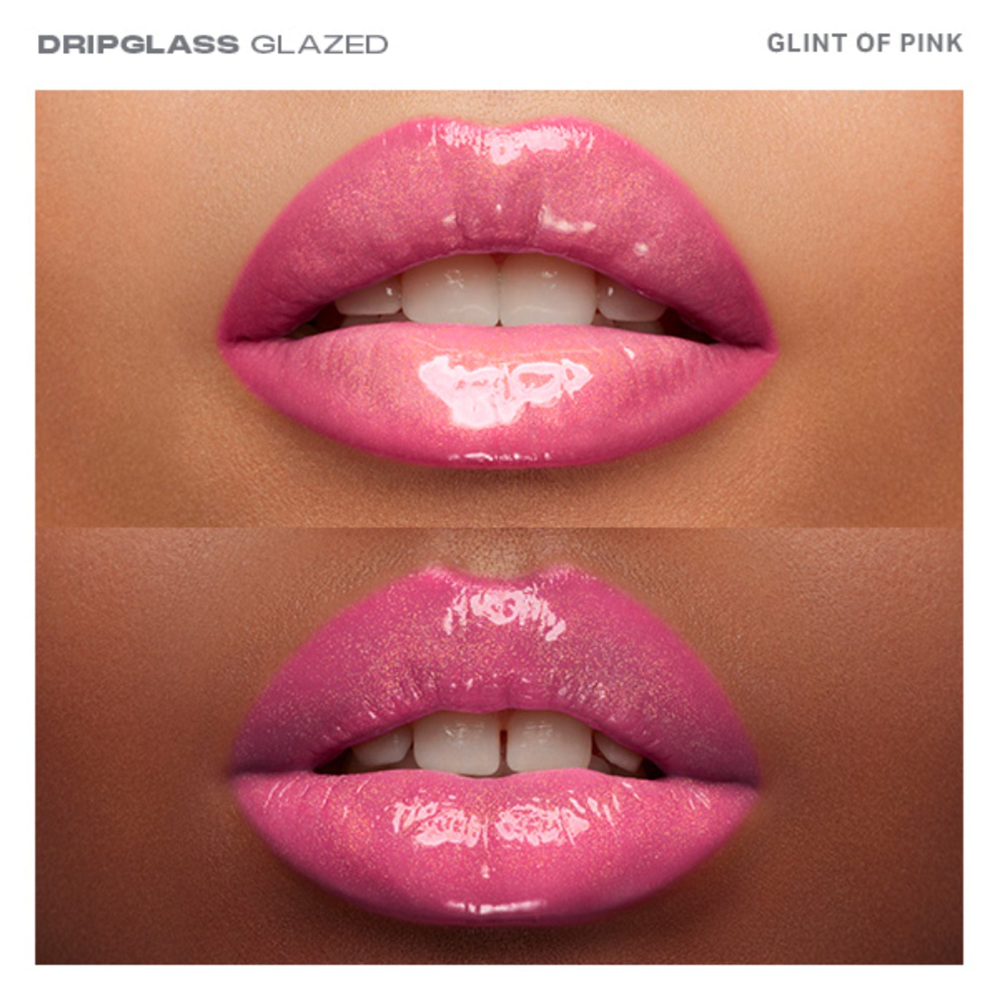 MORPHE Dripglass Glazed High Shine Lip Gloss - Glint Of Pink - Distacart