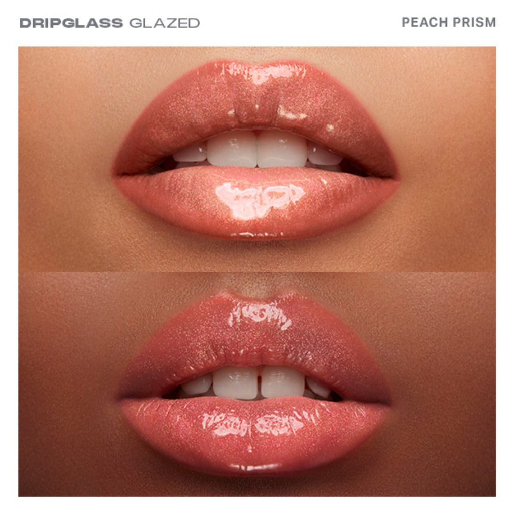 MORPHE Dripglass Glazed High Shine Lip Gloss - Peach Prism