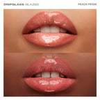 MORPHE Dripglass Glazed High Shine Lip Gloss - Peach Prism