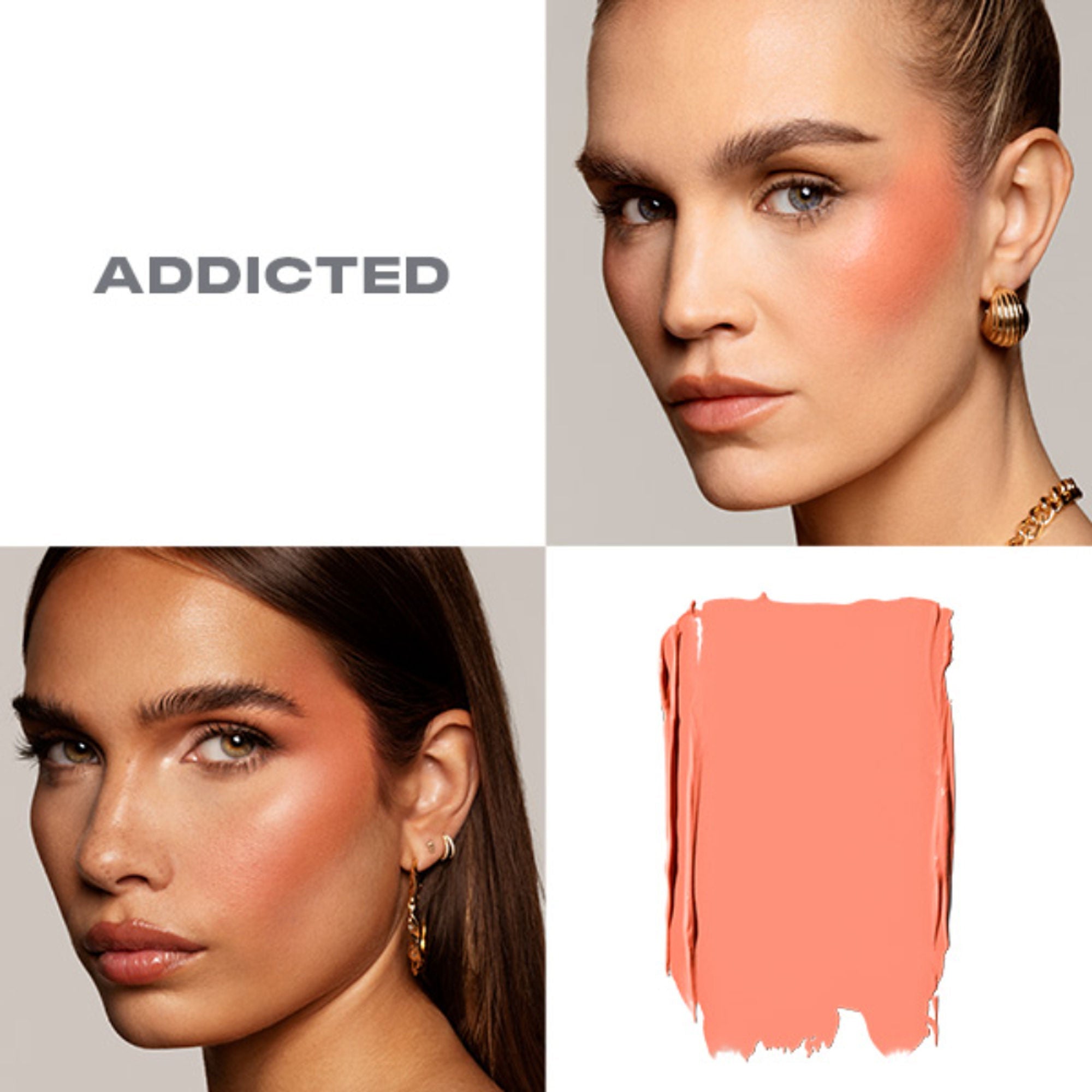 MORPHE Huephoric Rush 3-In-1 Silk Blush - Addicted - Distacart