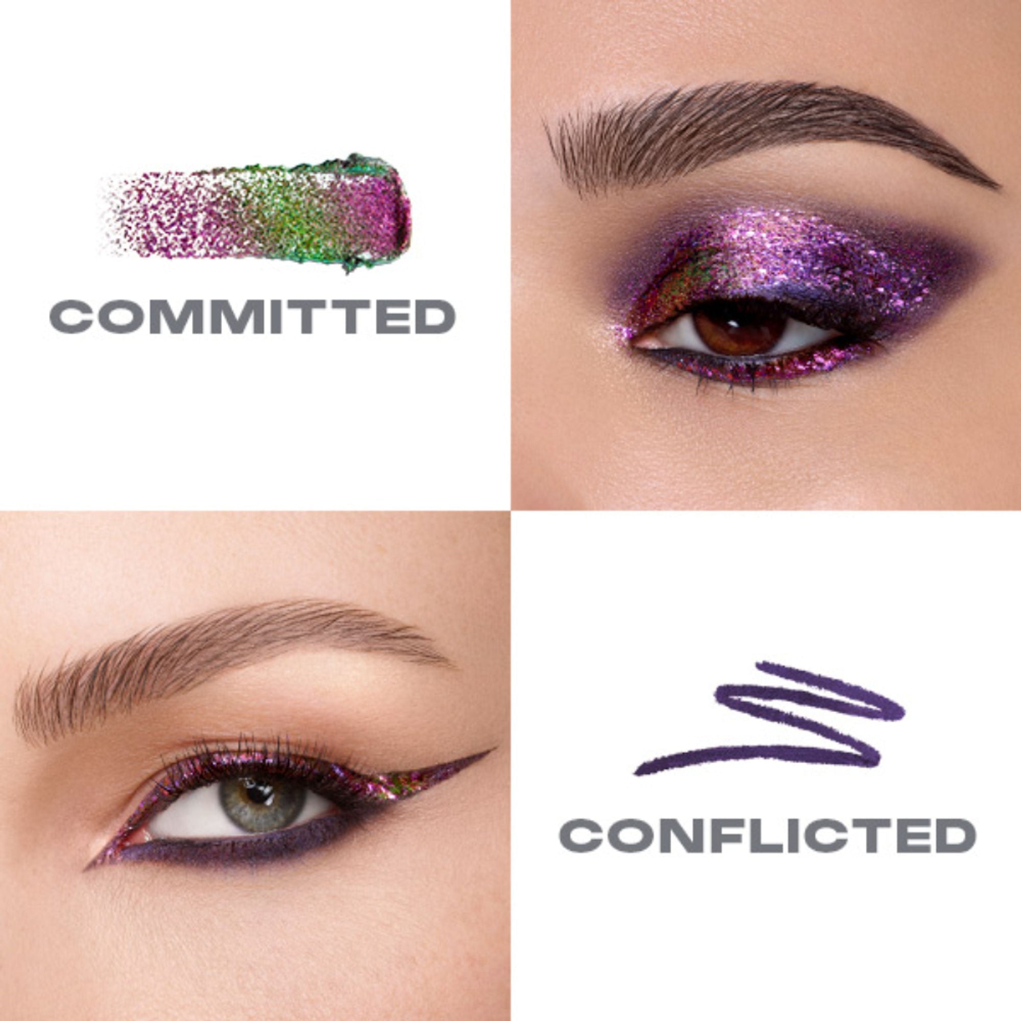MORPHE Mixed Signals Dual Ended Cream & Liquid Shadow Stick - Committed Conflicted - Distacart