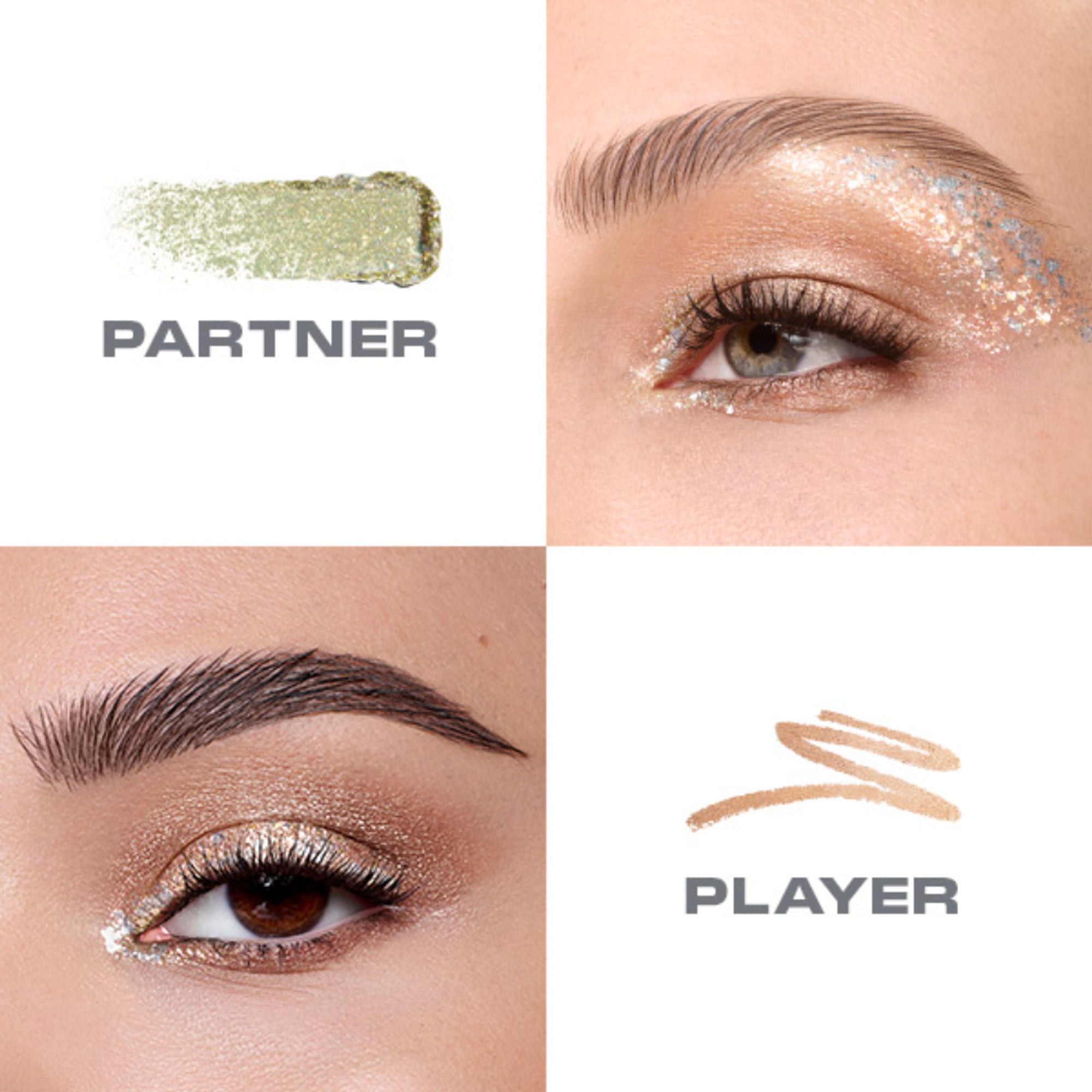 MORPHE Mixed Signals Dual Ended Cream & Liquid Shadow Stick - Partner Player - Distacart