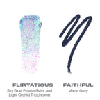 MORPHE Mixed Signals Dual Ended Cream & Liquid Shadow Stick - Flirtatious Faithful - Distacart