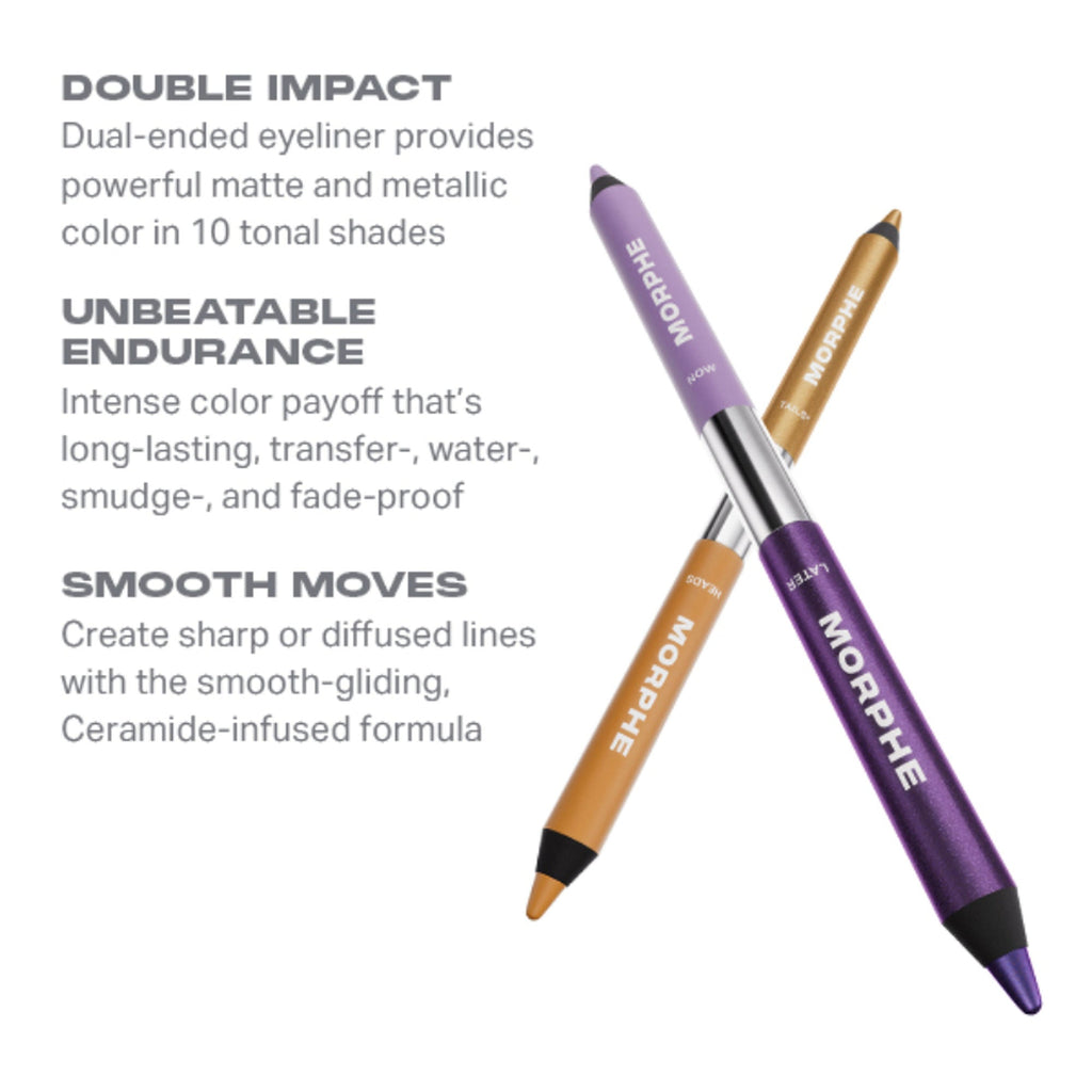 MORPHE Bi Liner Dual Ended Gel Pencil - Want Or Need - Distacart