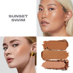 MORPHE Cheek Thrills Multi Finish Face Trio - Sunset Swim - Distacart