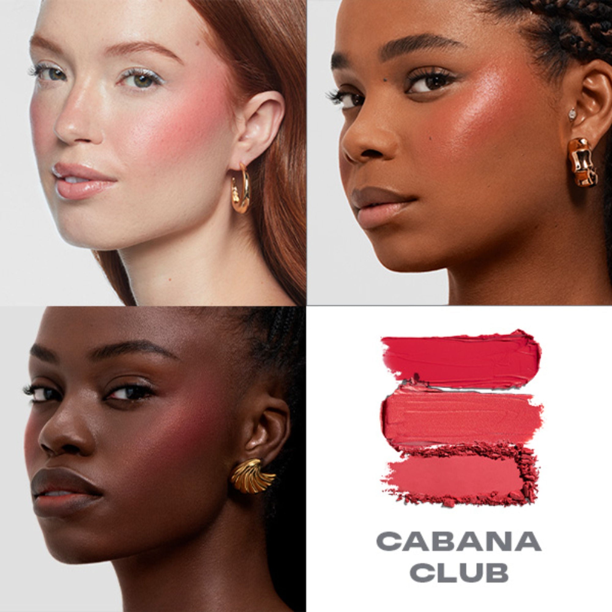 MORPHE Cheek Thrills Multi Finish Face Trio - Cabana Club