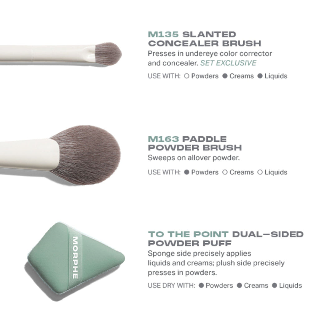 MORPHE Conceal & Set Tool Trio - Distacart