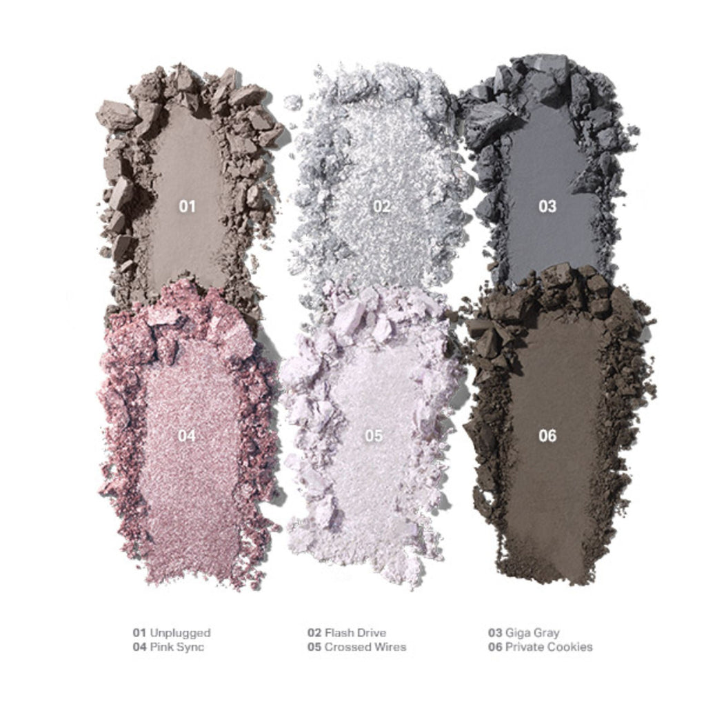 MORPHE Chromaplus 6-Pan Eyeshadow Palette - Cyber Chrome