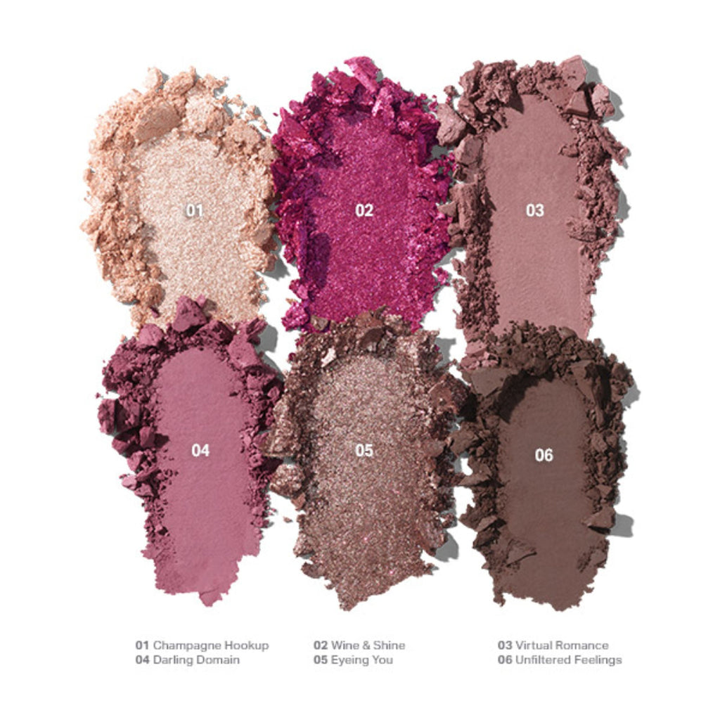 MORPHE Chromaplus 6-Pan Eyeshadow Palette - Love Byte