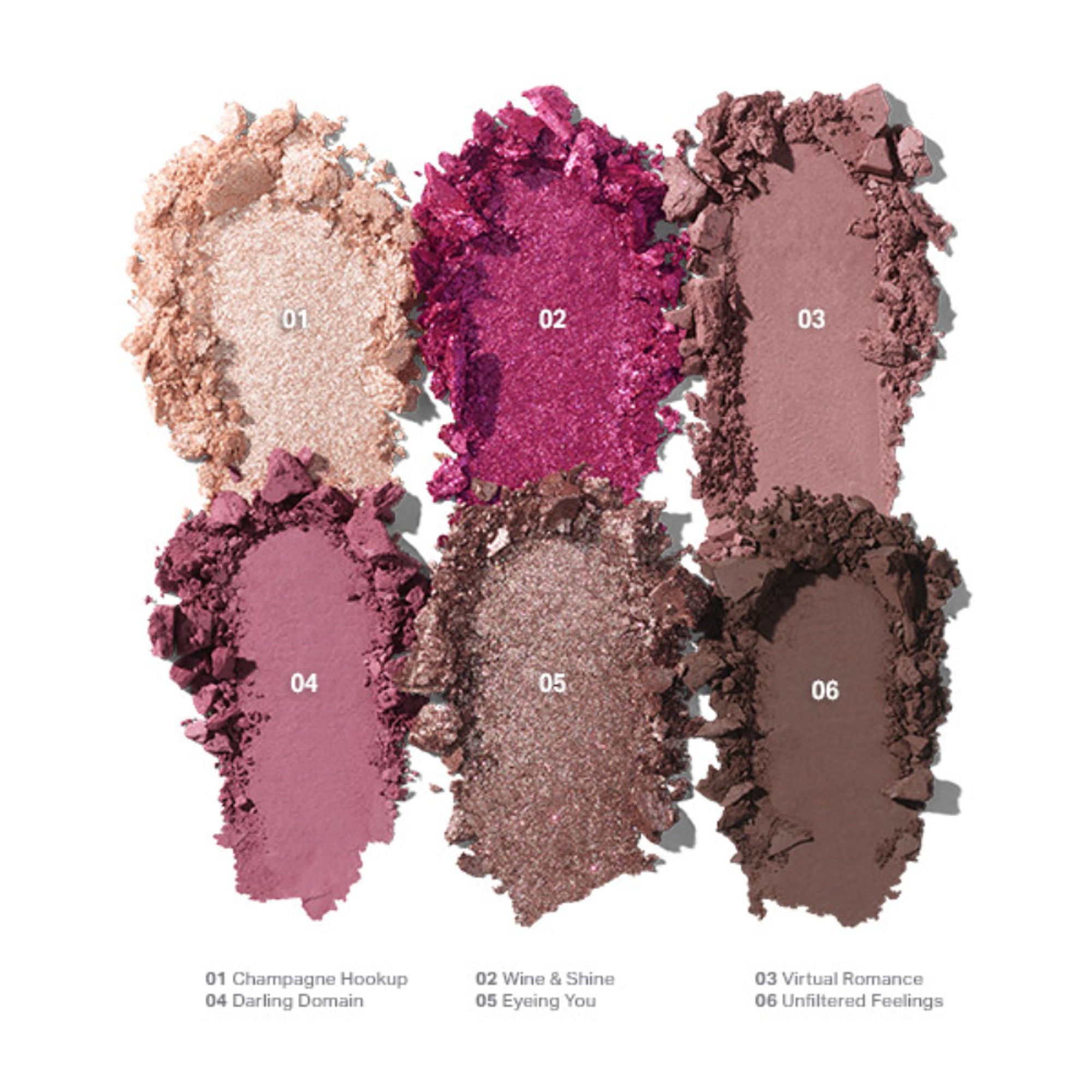 MORPHE Chromaplus 6-Pan Eyeshadow Palette - Love Byte