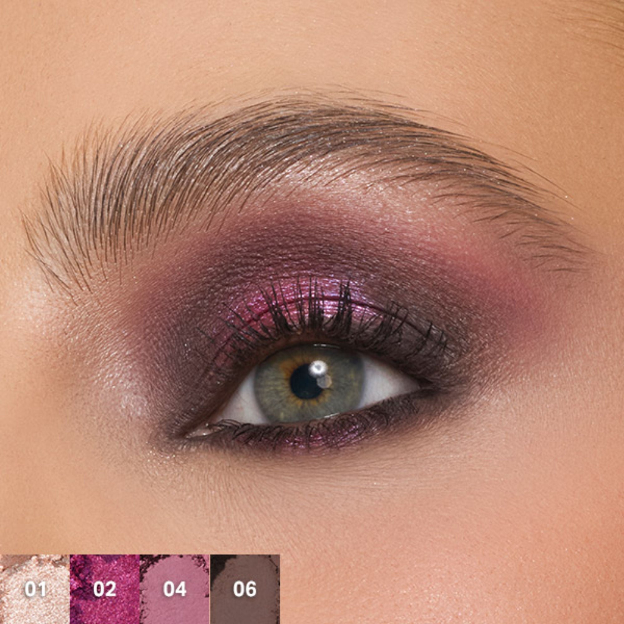 MORPHE Chromaplus 6-Pan Eyeshadow Palette - Love Byte