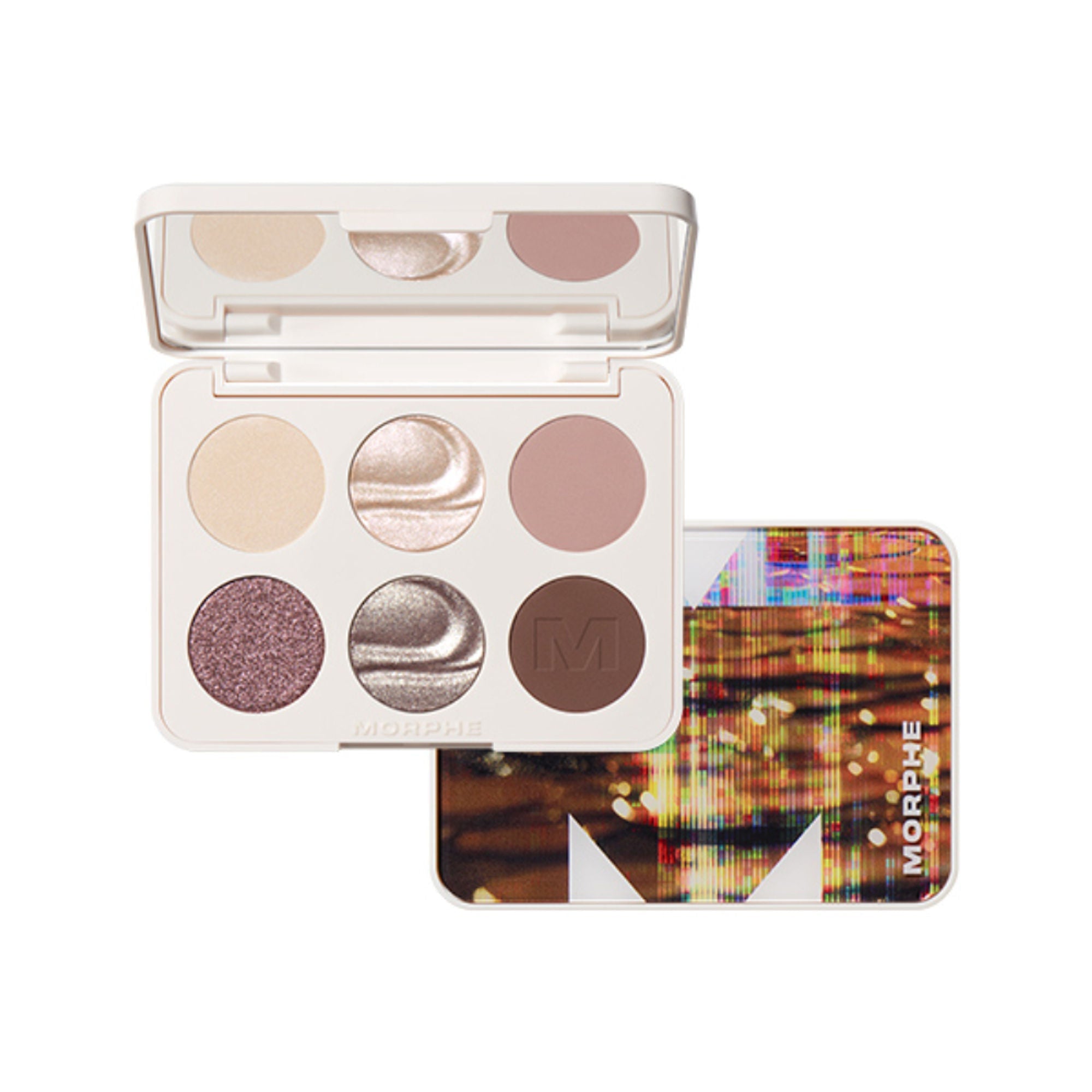 MORPHE Chromaplus 6-Pan Eyeshadow Palette - Rich Glitch