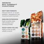 MORPHE Chromaplus 6-Pan Eyeshadow Palette - Rich Glitch