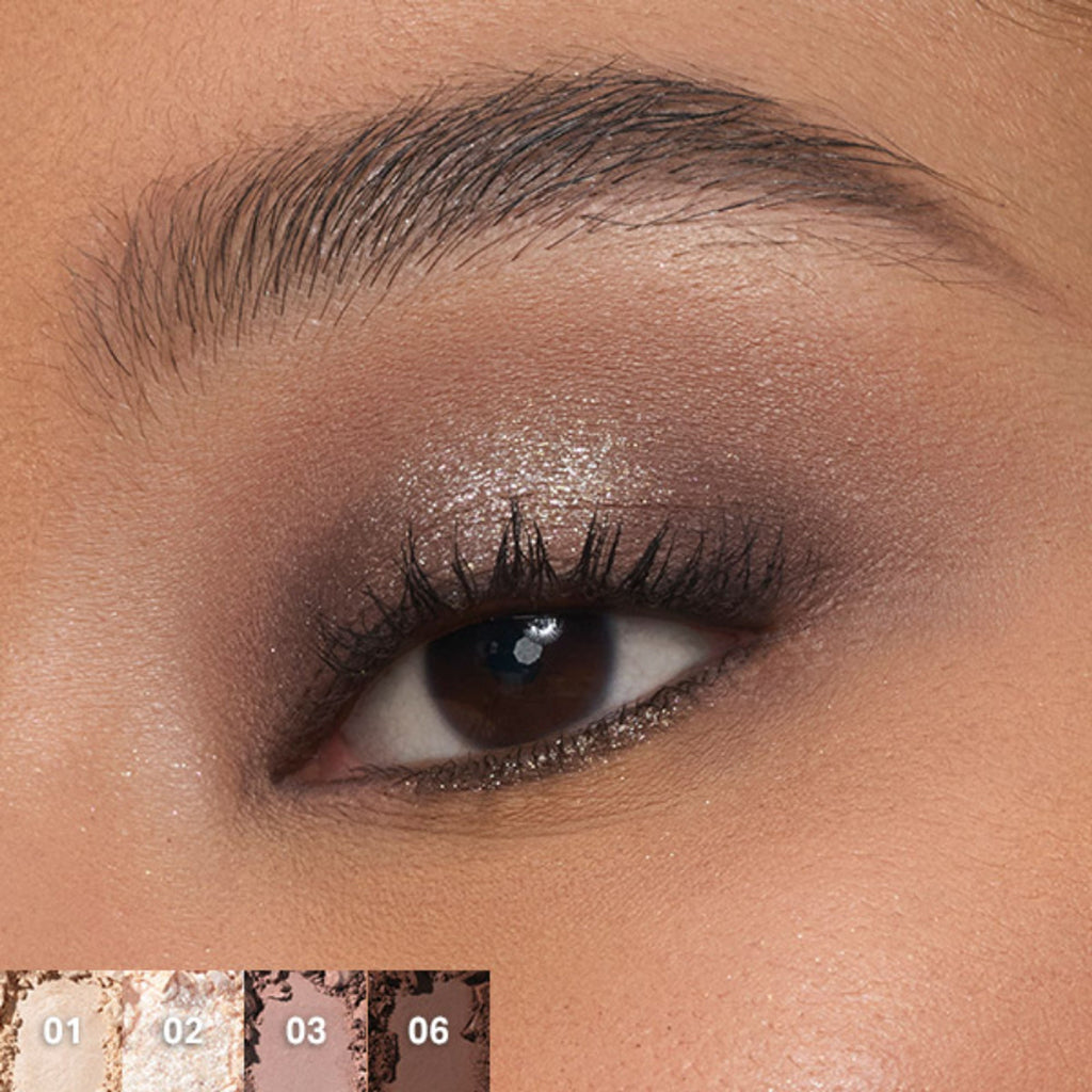 MORPHE Chromaplus 6-Pan Eyeshadow Palette - Rich Glitch