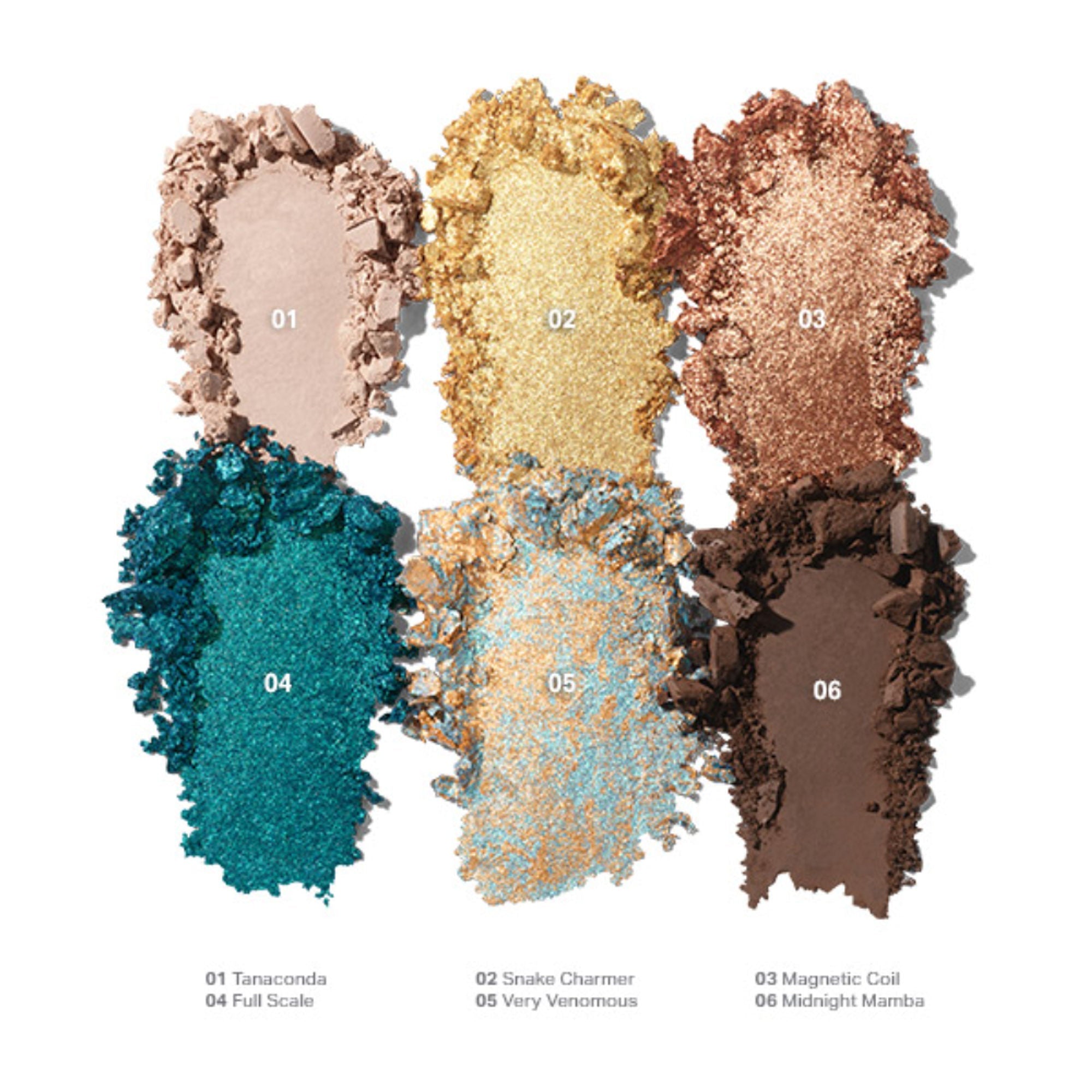 MORPHE Chromaplus 6-Pan Eyeshadow Palette - Python Code