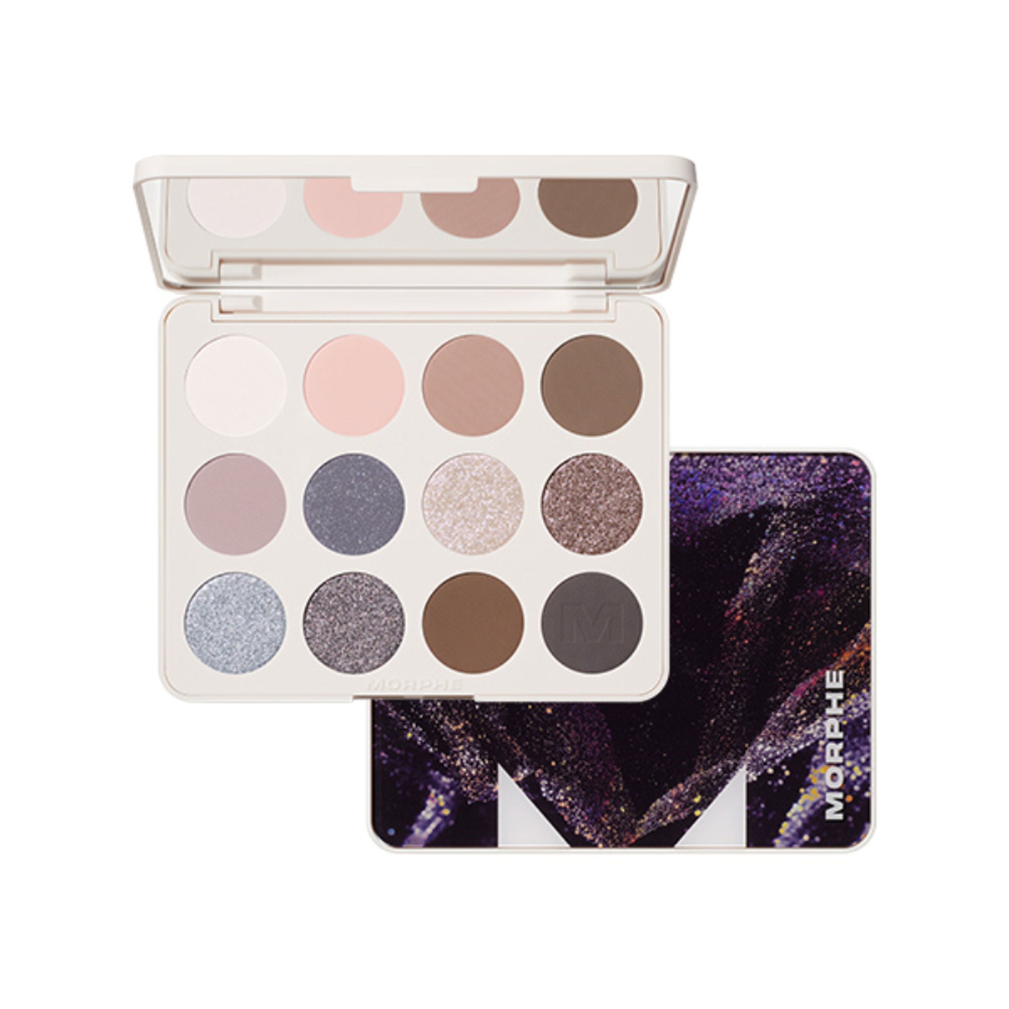 MORPHE Chromaplus 12-Pan Eyeshadow Palette - Moon Stone