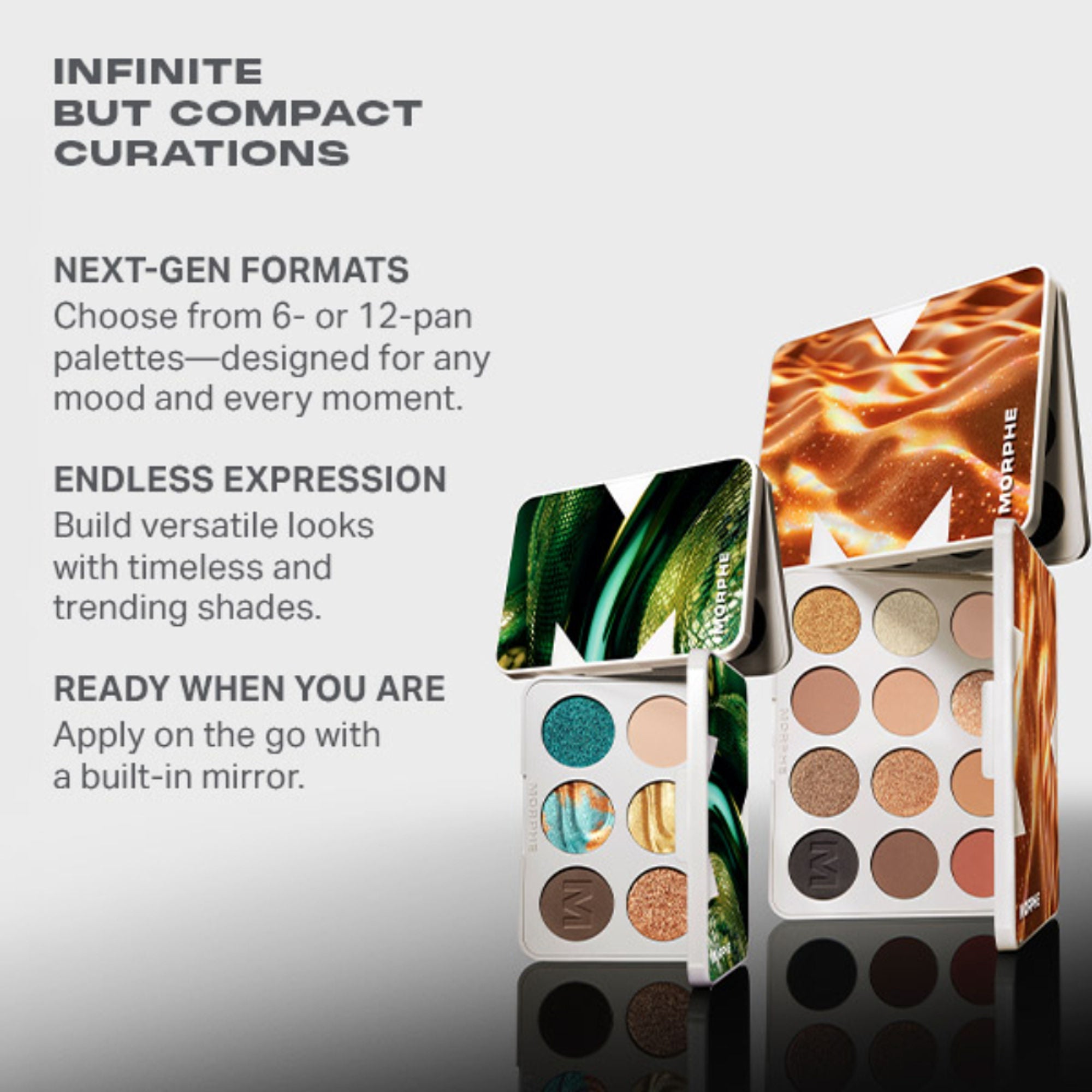 MORPHE Chromaplus 12-Pan Eyeshadow Palette - Moon Stone