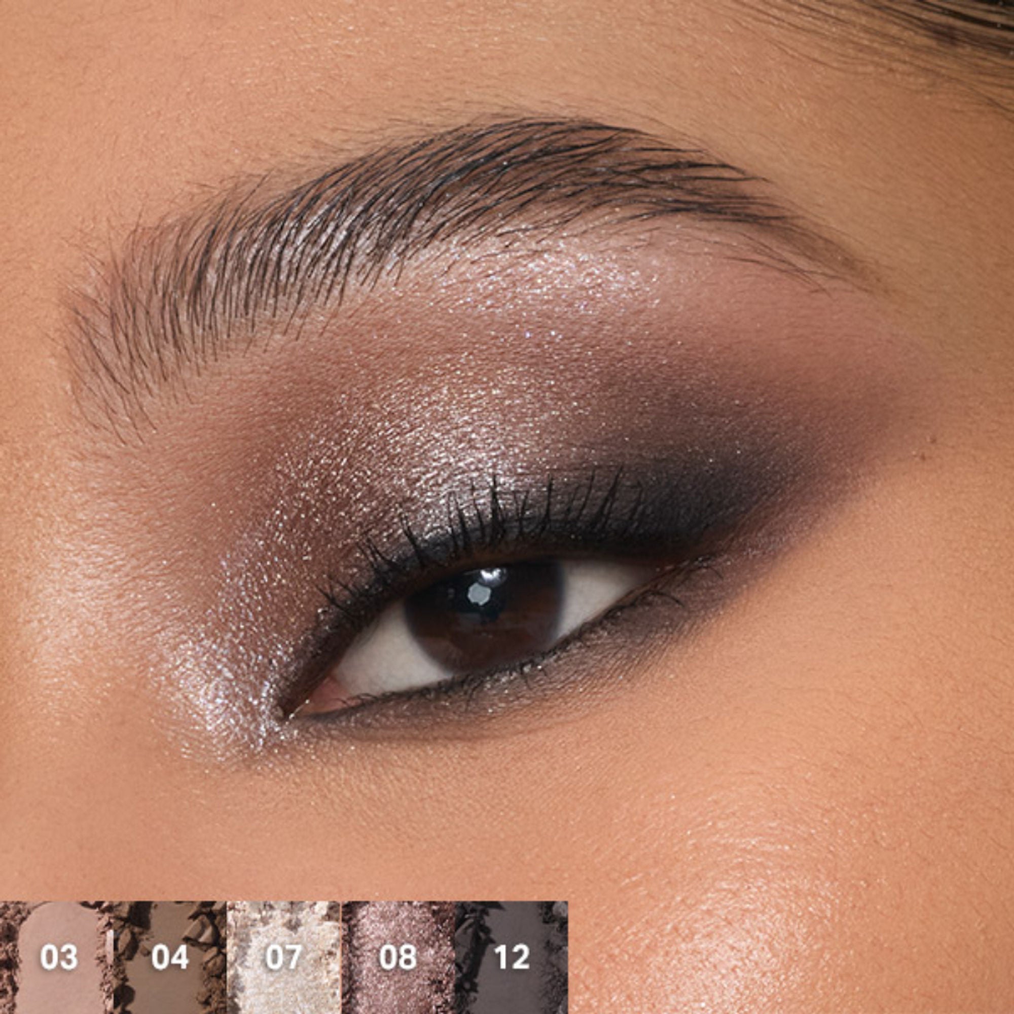 MORPHE Chromaplus 12-Pan Eyeshadow Palette - Moon Stone