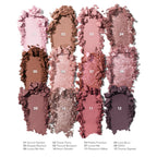MORPHE Chromaplus 12-Pan Eyeshadow Palette - Rose Frequency - Distacart
