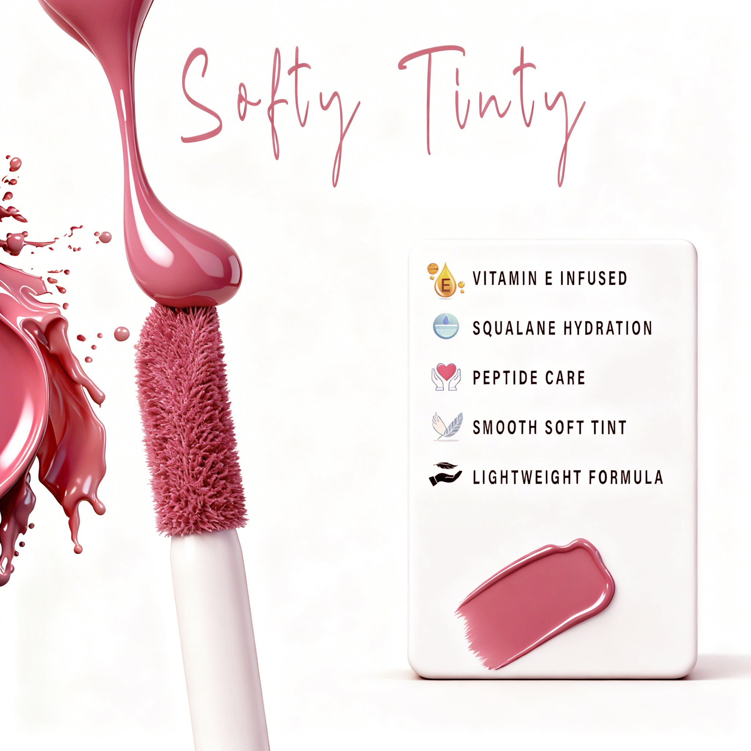 Love Earth Softy Tinty Lipstick - Cotton Kiss