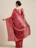 Saree Mall Floral Printed Art Silk Sarees