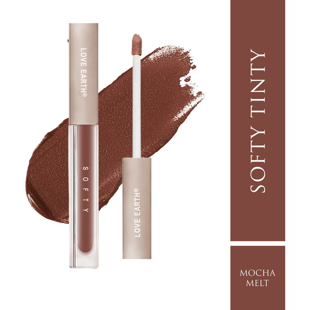 Love Earth Softy Tinty Lipstick - Mocha Melt