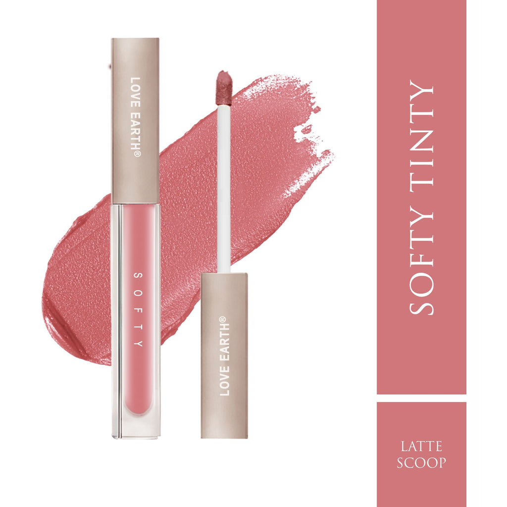 Love Earth Softy Tinty Lipstick - Latte Scoop