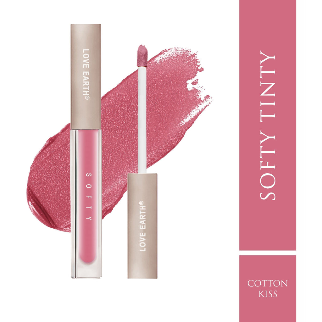 Love Earth Softy Tinty Lipstick - Cotton Kiss