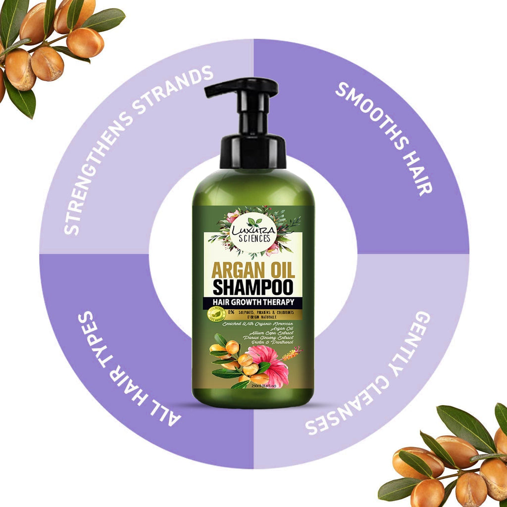 Luxura Sciences Moroccan Argan Oil Shampoo