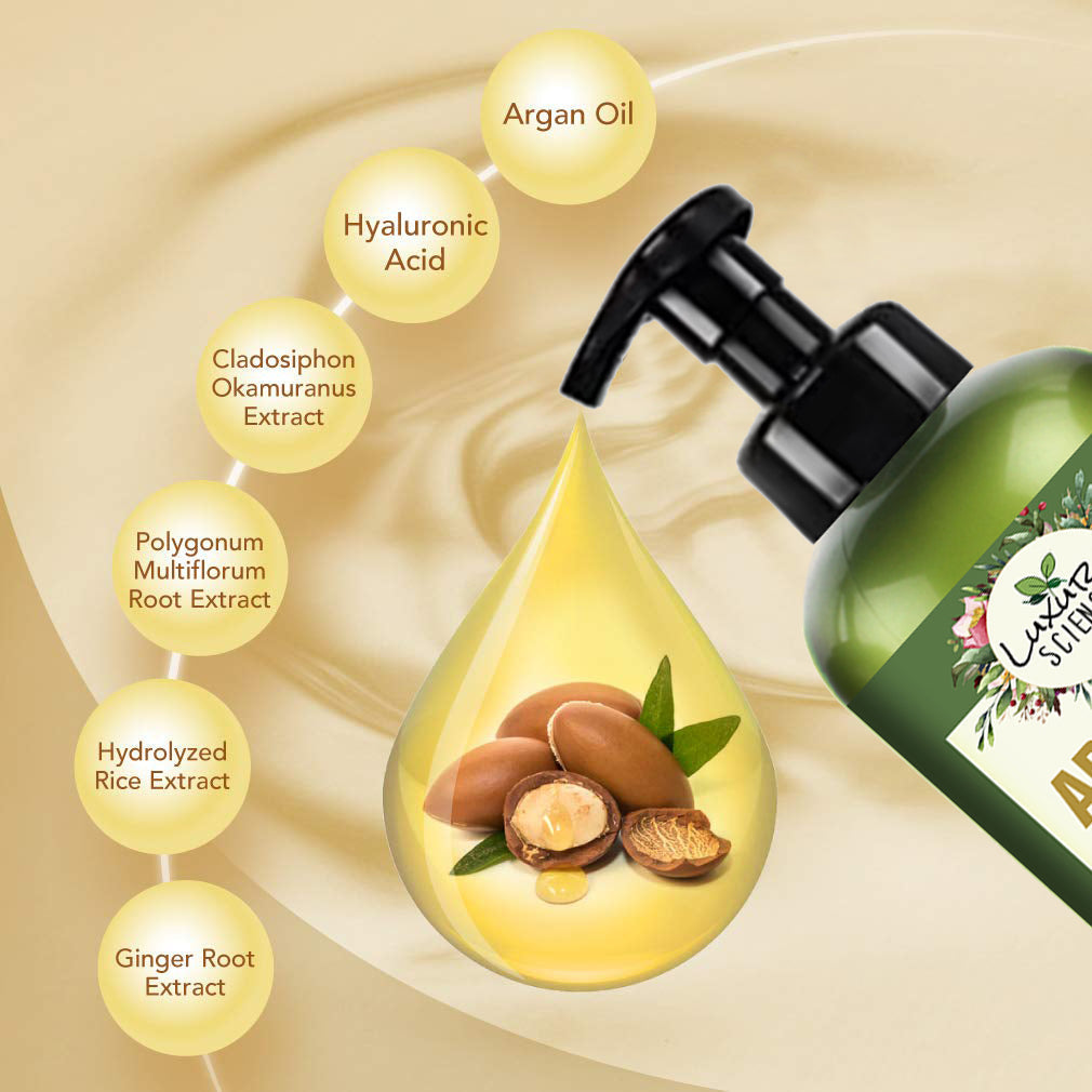 Luxura Sciences Moroccan Argan Oil Shampoo