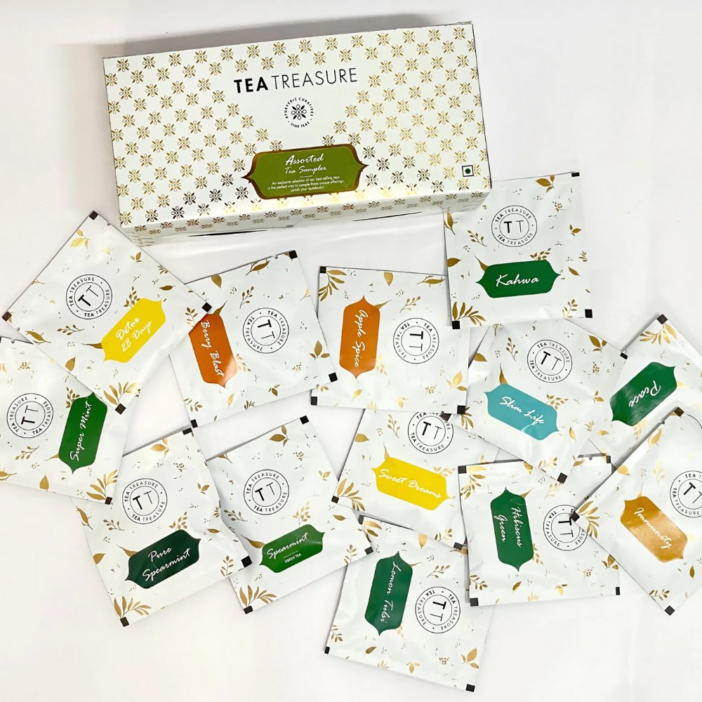 Tea Treasure Assorted Tea's Tea Bags - Distacart