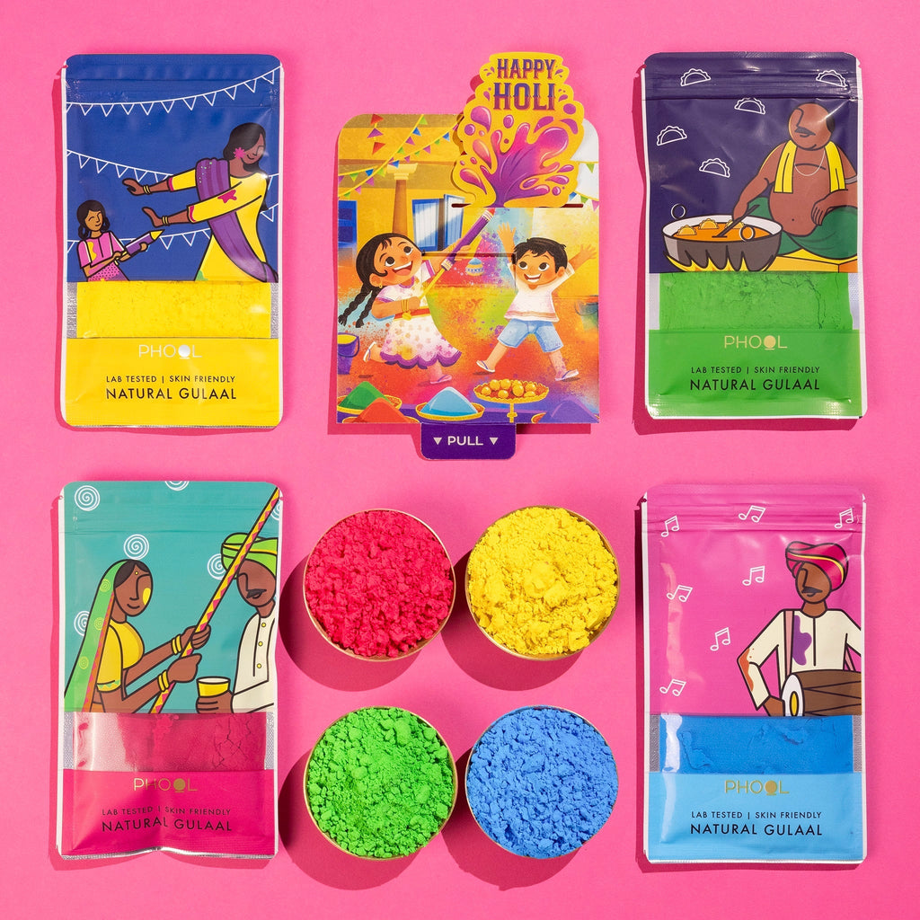 Phool Holi Natural Gulaal Party Pack