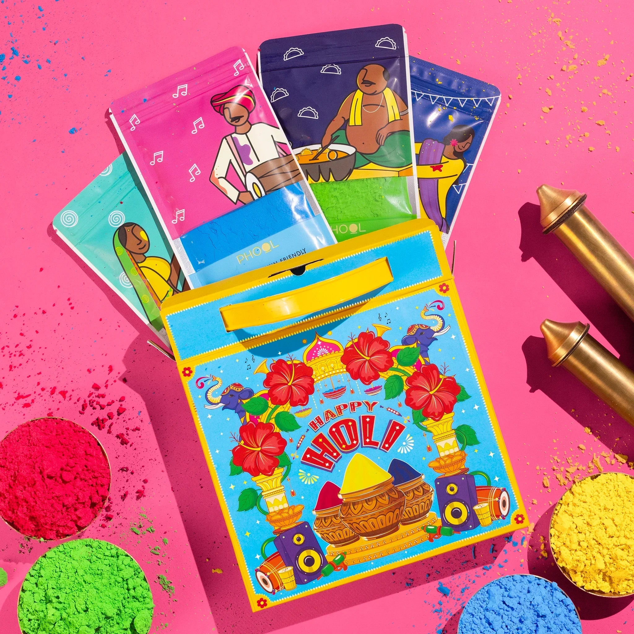 Phool Holi Natural Gulaal Party Pack