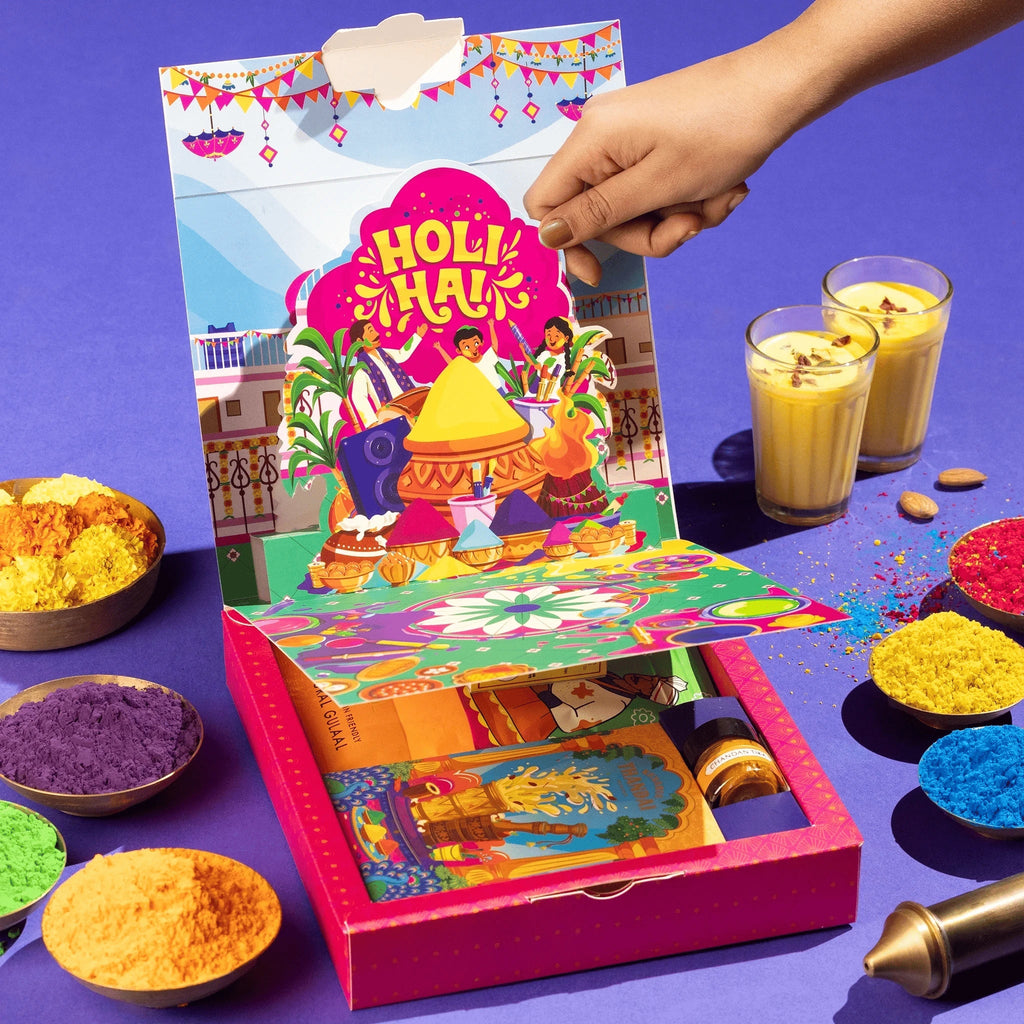 Phool Holi Mohalla Pop-Up Gulaal Box