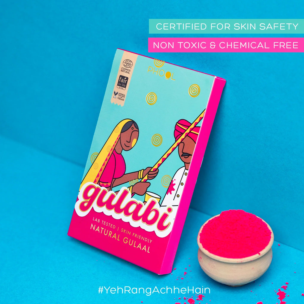 Phool Pink Natural Gulaal - Distacart