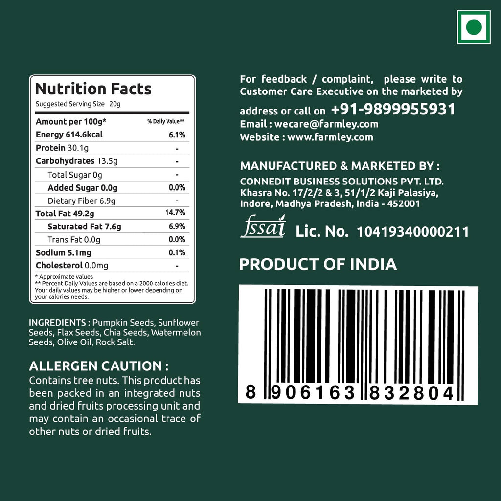 5in1proteinrichseedmixjar