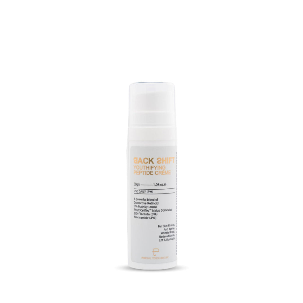 Personal Touch Skincare Backshift Anti Ageing Peptide Cream With Granactive Retinol, Bio Placenta & Niacinamide