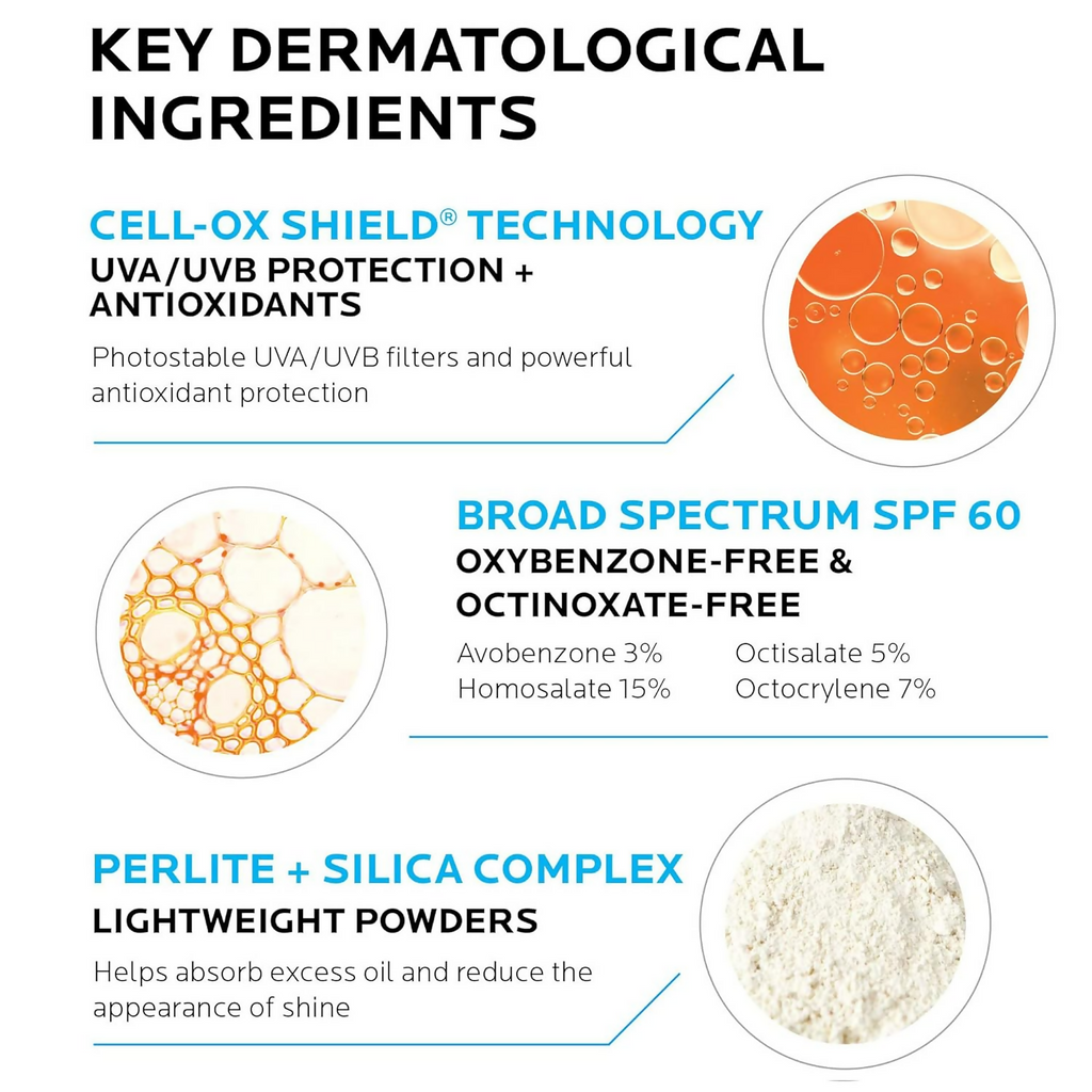 La Roche-Posay SPF 60-0.15 Pounds Sunscreen Cream For Oily Skin