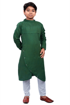 DEIANA'S Casual Designer Kurta Pyjama Set For Boys And kids (Green)