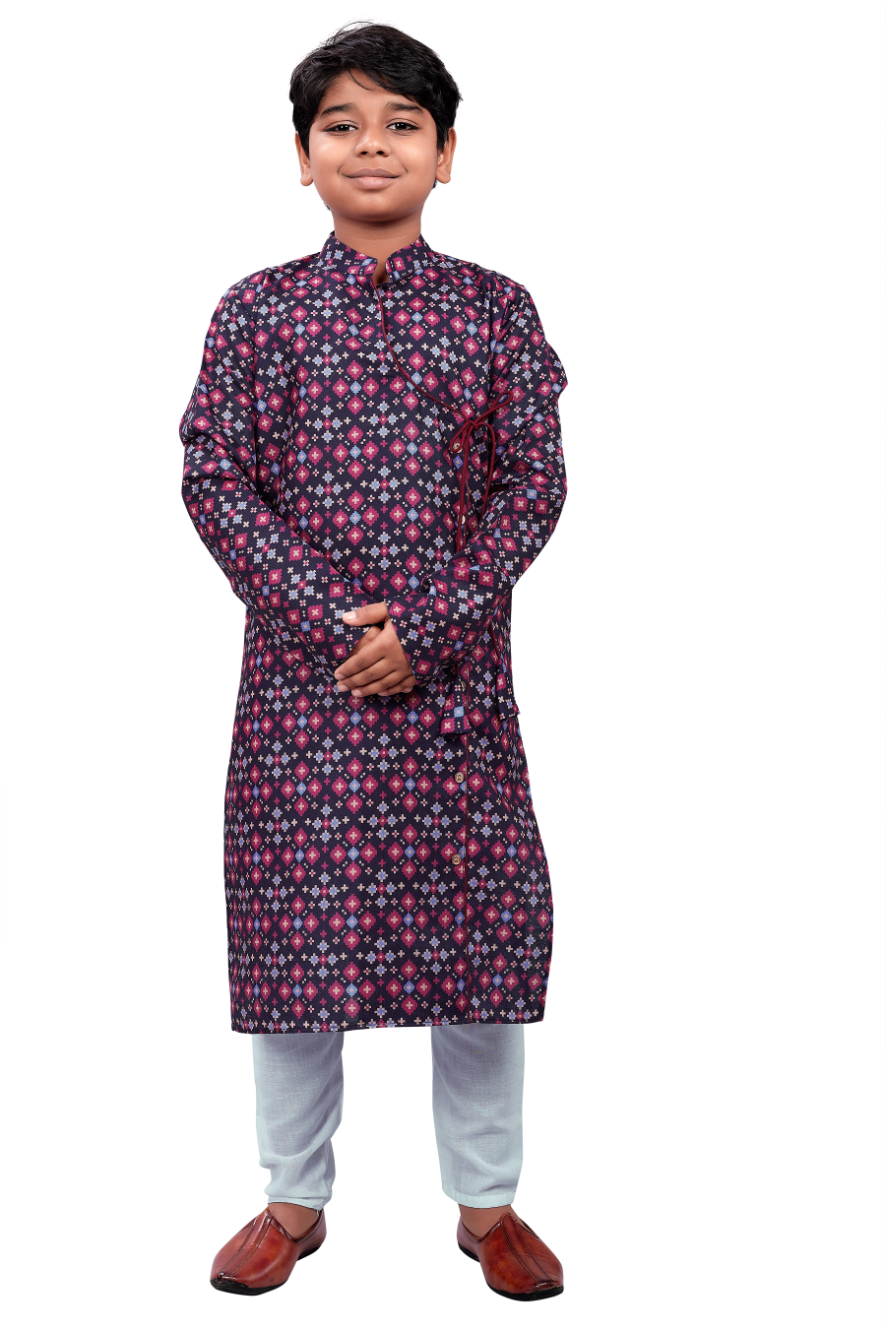 DEIANA'S Casual Designer Kurta Pyjama Set For Boys And kids (Multicolor)