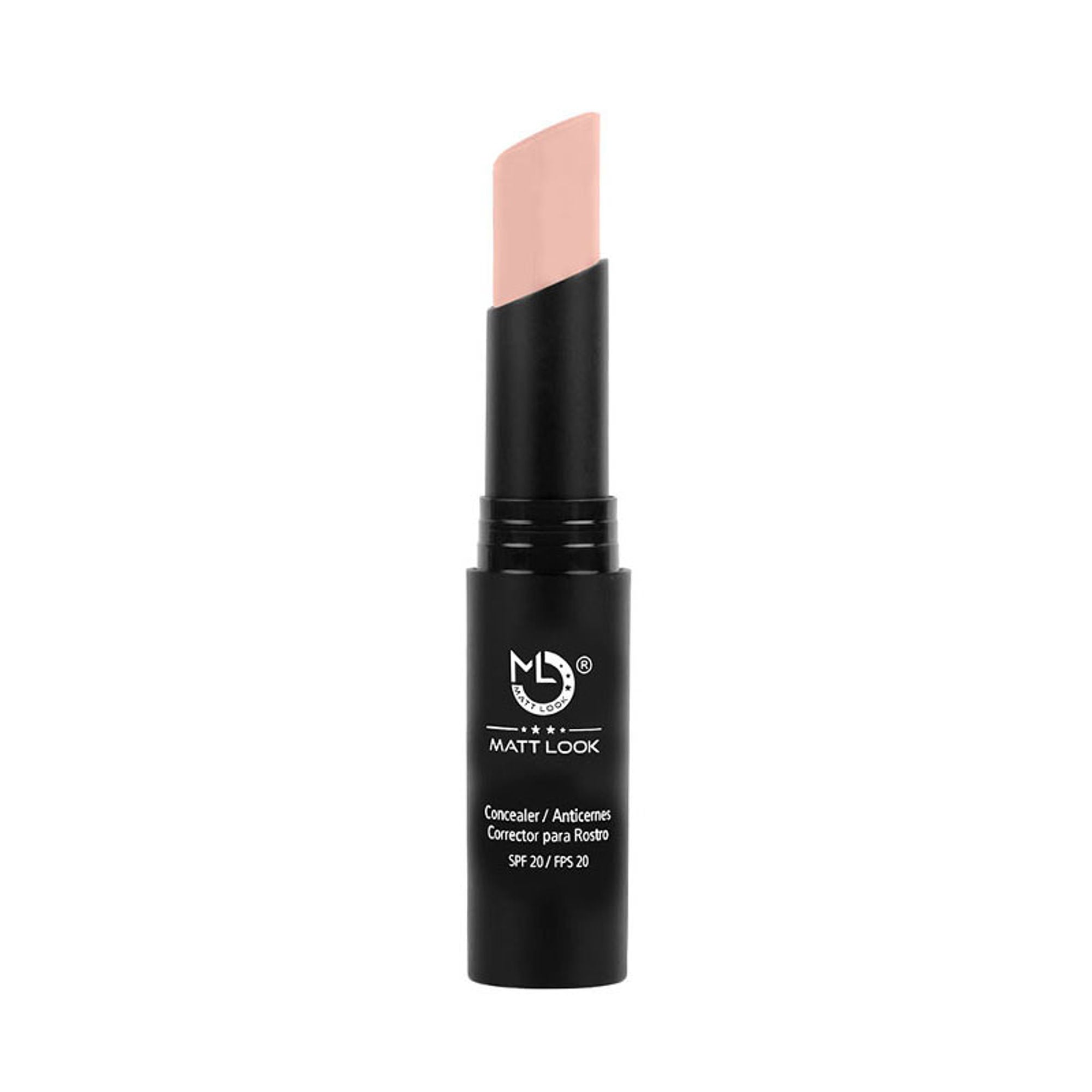 Matt Look Concealer & Anticernes SPF 20 - Rose - Distacart
