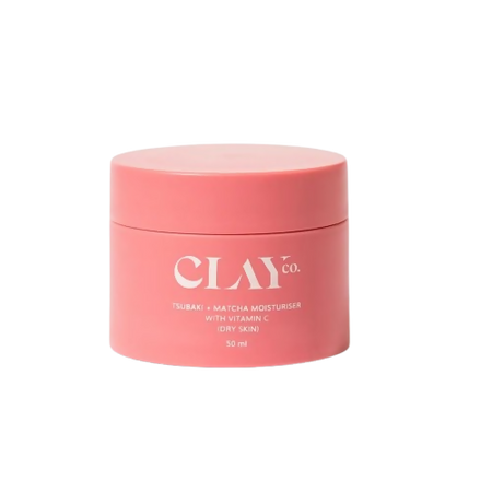 Clayco Tsubaki + Matcha Face Moisturizer With Vitamin C For Dry Skin