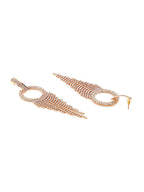 Yellow Chimes Gold-Toned Contemporary Drop Earrings - Distacart