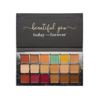 Aflairza One for All Palette, 4-in-1 Foundation, Concealer, Blush & Contour, All-in-One Face Palette for Effortless Beauty 56g