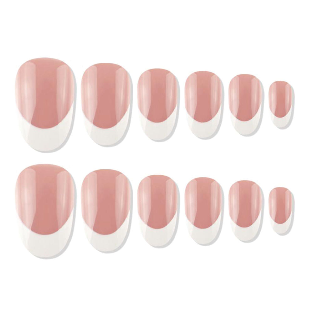 shills professional reusable press on nails french oval spn709