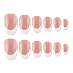 shills professional reusable press on nails french oval spn709