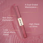 Swiss Beauty Select Do The Duet Lipstick - 4 Rouge Mauve - Distacart