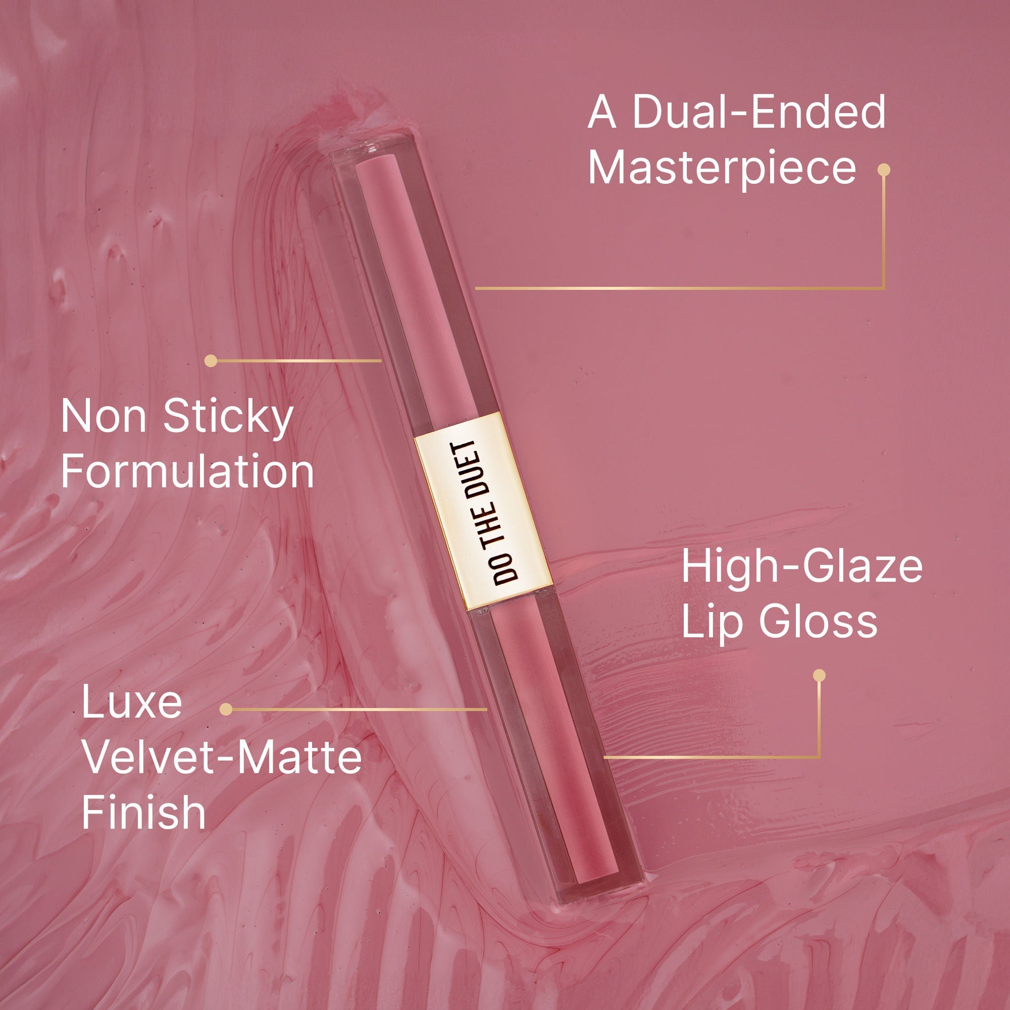 Swiss Beauty Select Do The Duet Lipstick - 4 Rouge Mauve - Distacart